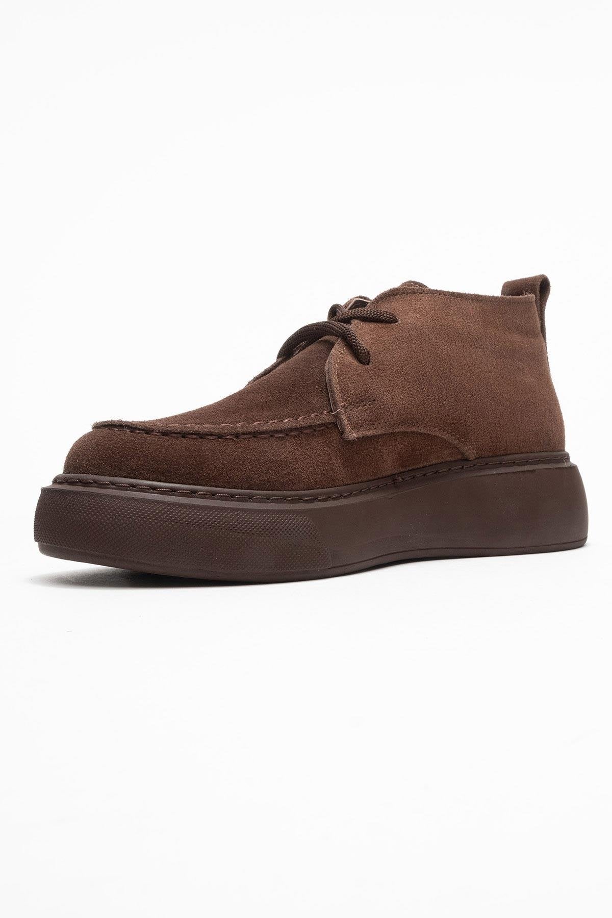 Lilya - Bota Chukka de Gamuza Marrón (Mujer)