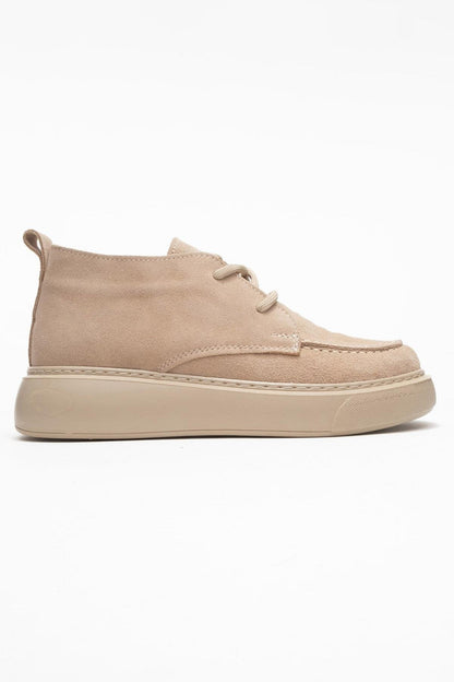 Lilya - Bota Chukka de ante color topo claro (Mujer)
