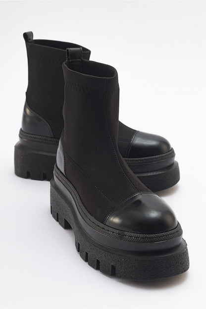 Aves - Botas de buceo gruesas negras (Mujer)