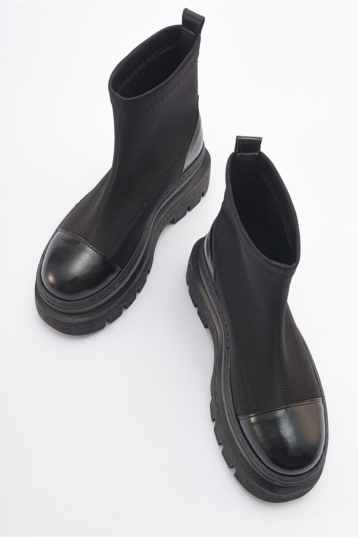 Aves - Botas de buceo gruesas negras (Mujer)