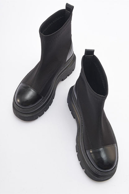 Aves - Botas de buceo gruesas negras (Mujer)