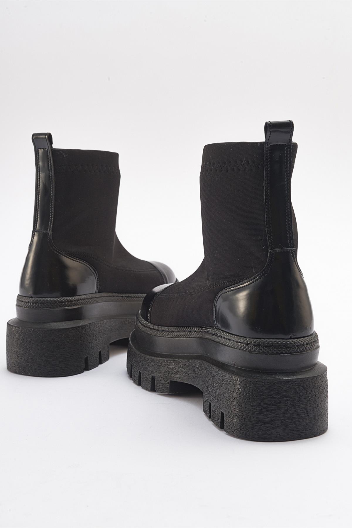 Aves - Botas de buceo gruesas negras (Mujer)