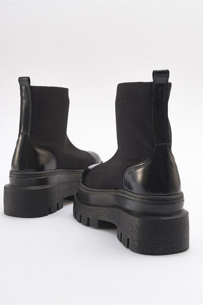Aves - Botas de buceo gruesas negras (Mujer)