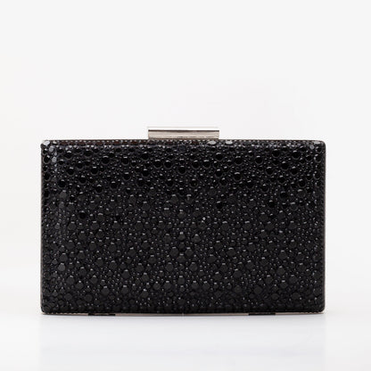 Clara - Bolso de mano con lentejuelas negras