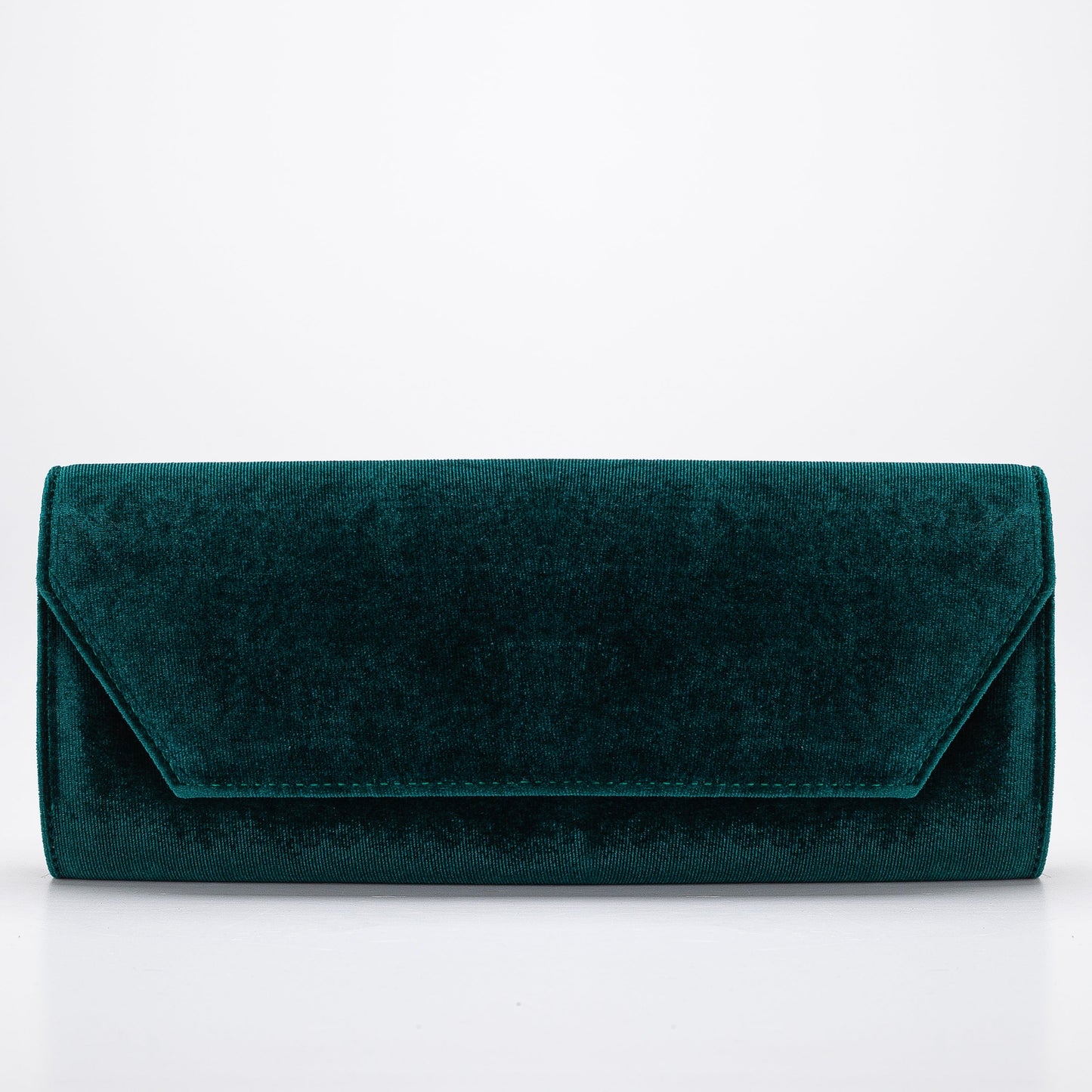 Scarlett - Cartera de terciopelo verde