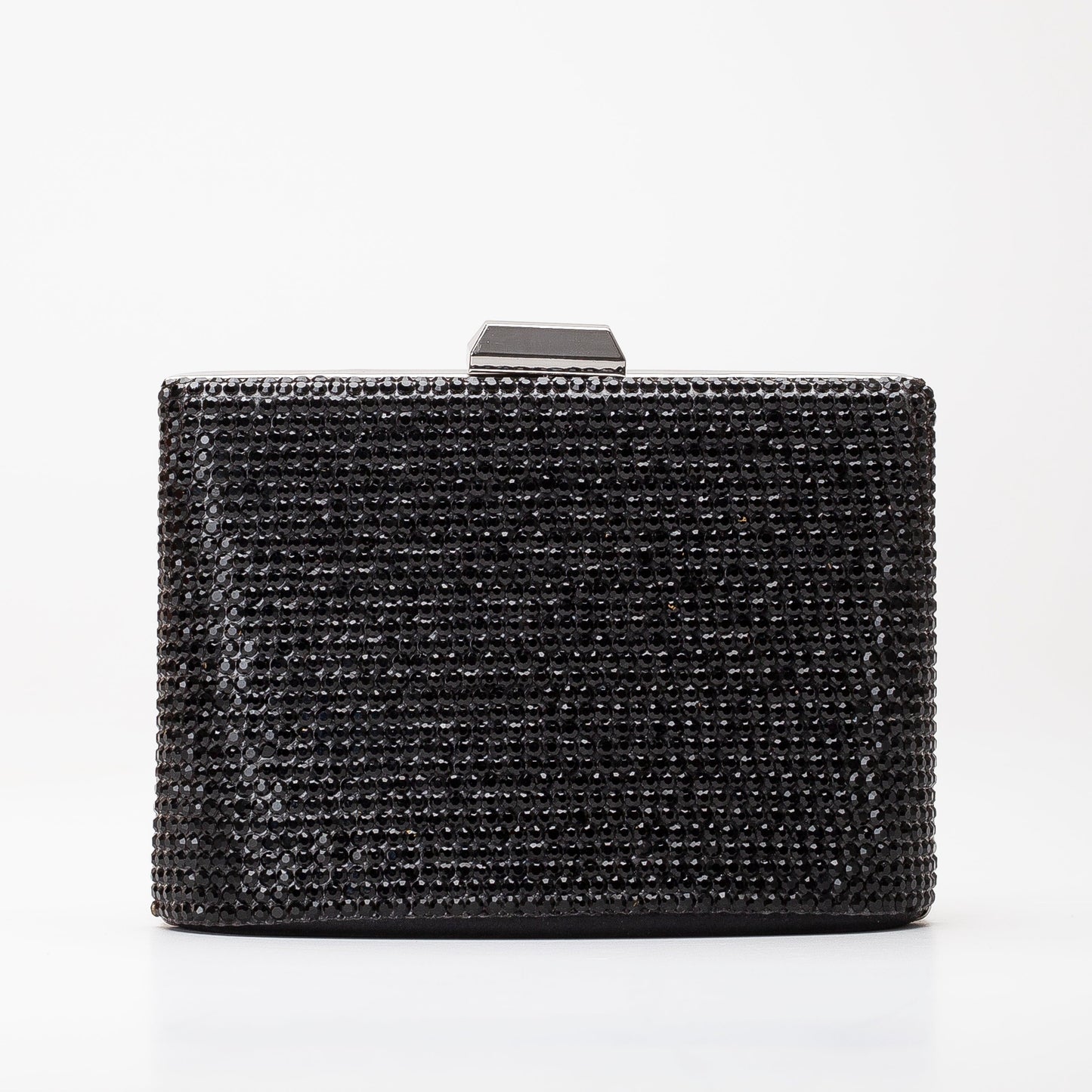 Marla - Bolso de Noche Negro con Purpurina