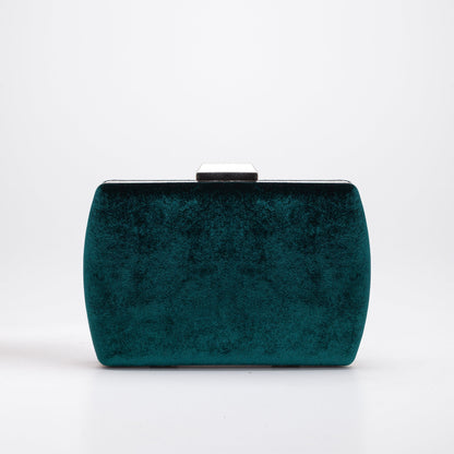 Francisca - Emerald Green Clutch