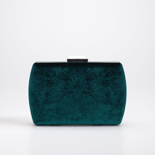 Francisca - Emerald Green Clutch