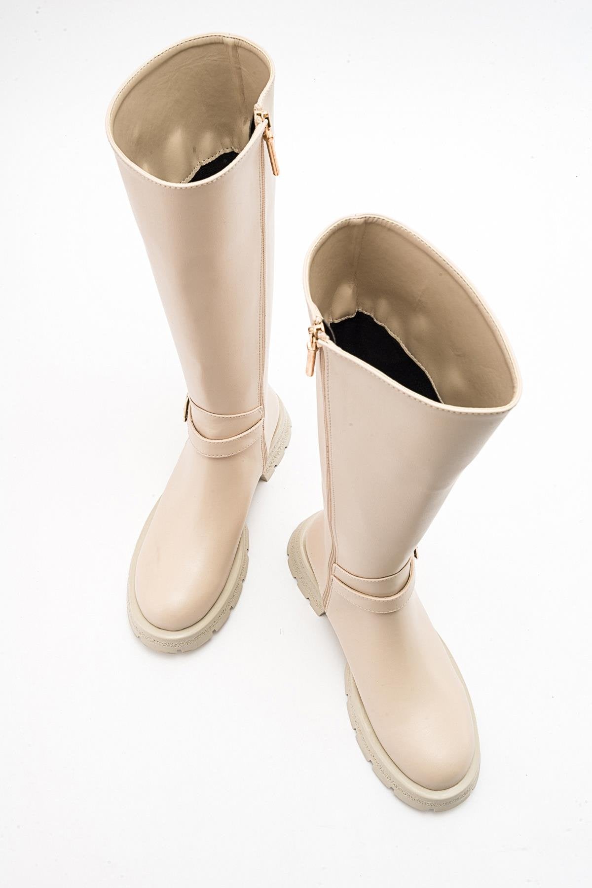 Covela - Bota alta beige (Mujer)