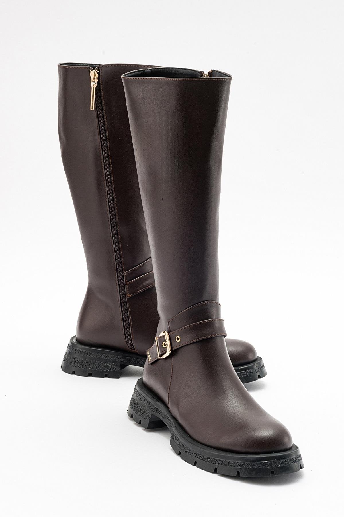 Covela - Bota alta marrón (Mujer)