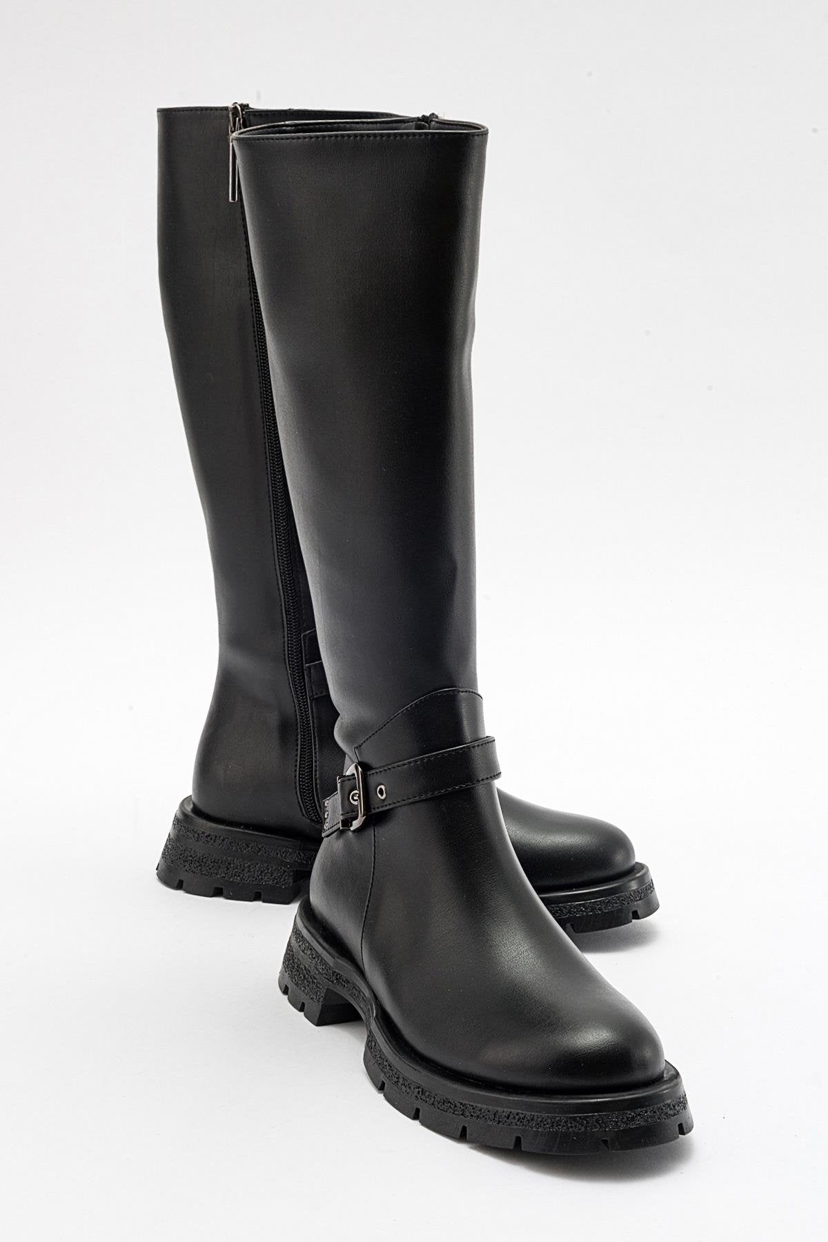 Covela - Bota alta negra (mujer)
