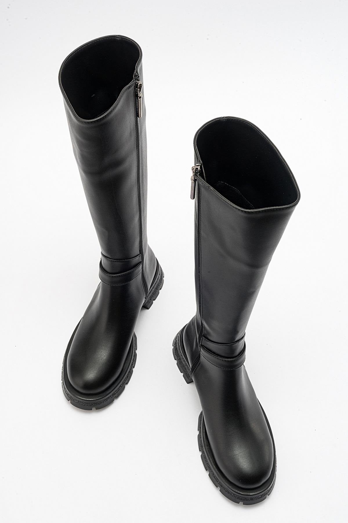 Covela - Bota alta negra (mujer)