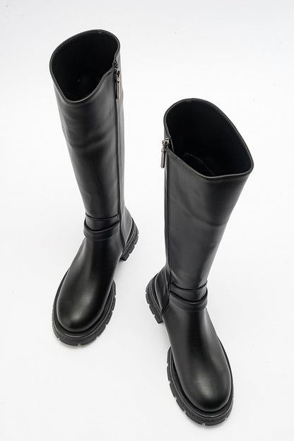 Covela - Bota alta negra (mujer)