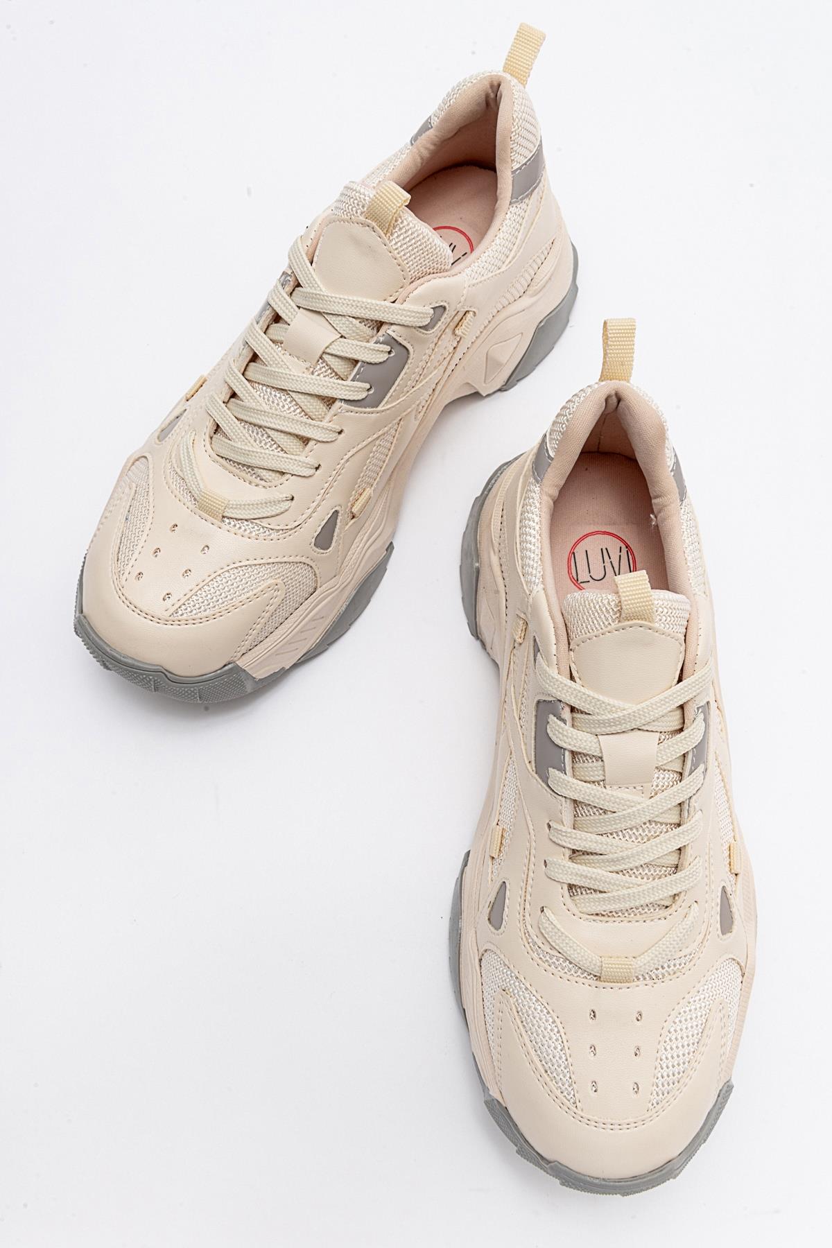 Lecce - Zapatillas color gris crudo (mujer)