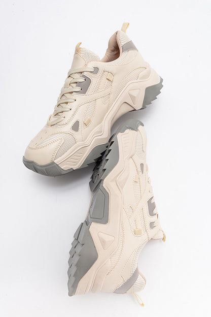 Lecce - Zapatillas color gris crudo (mujer)