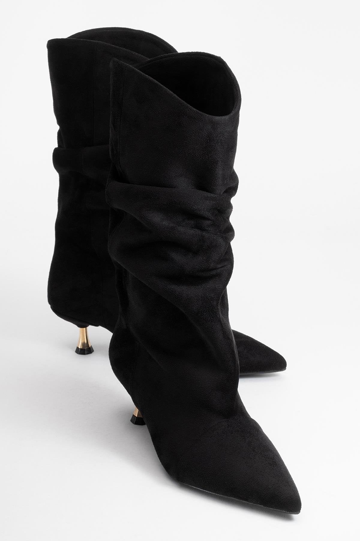 Stein - Bota de tacón de aguja negra (Mujer)