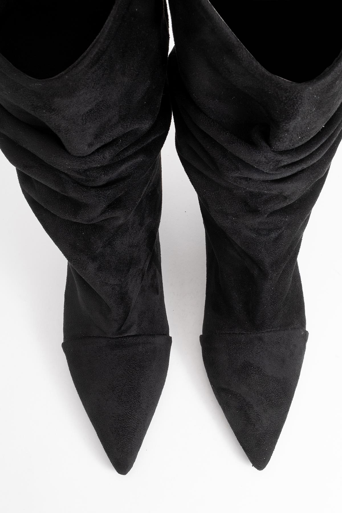 Stein - Bota de tacón de aguja negra (Mujer)