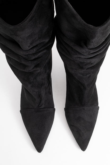 Stein - Bota de tacón de aguja negra (Mujer)