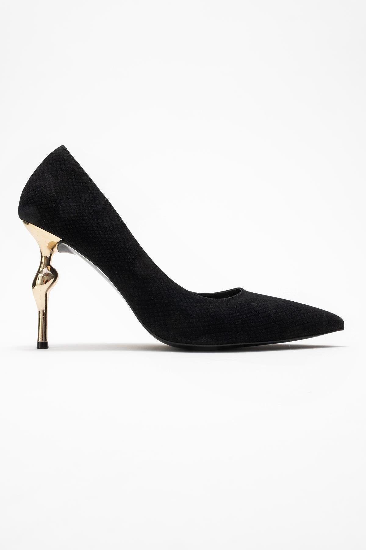 Hudson - Zapatilla de Tacón en Punta con Estampado Burdeos (Mujer)