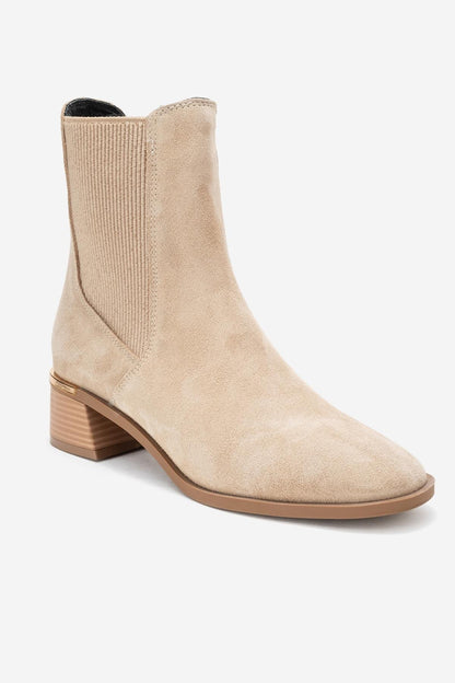 Botín Chelsea de Ante Beige Neiva (Mujer)