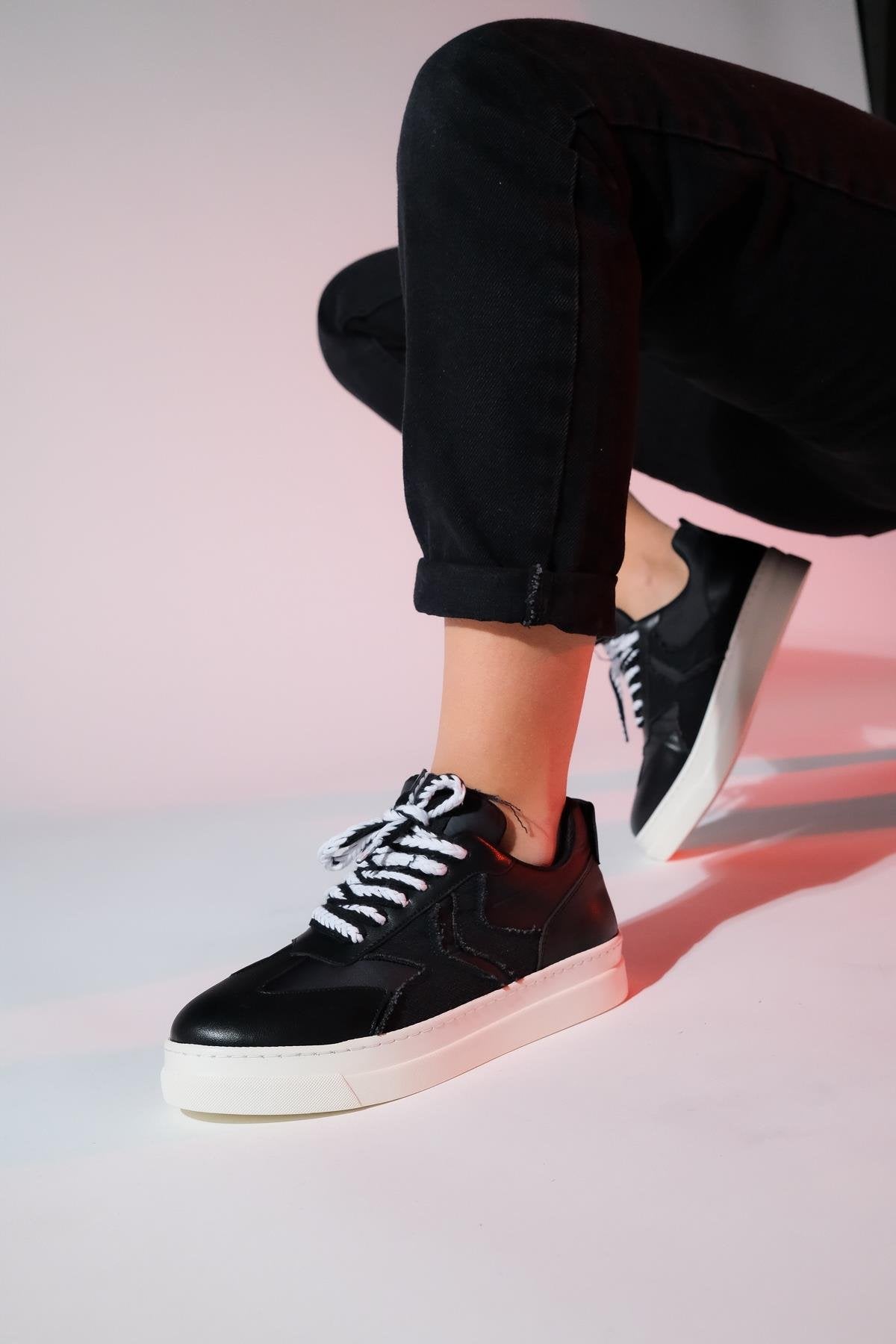 Sande - Zapatillas deportivas negras (mujer)