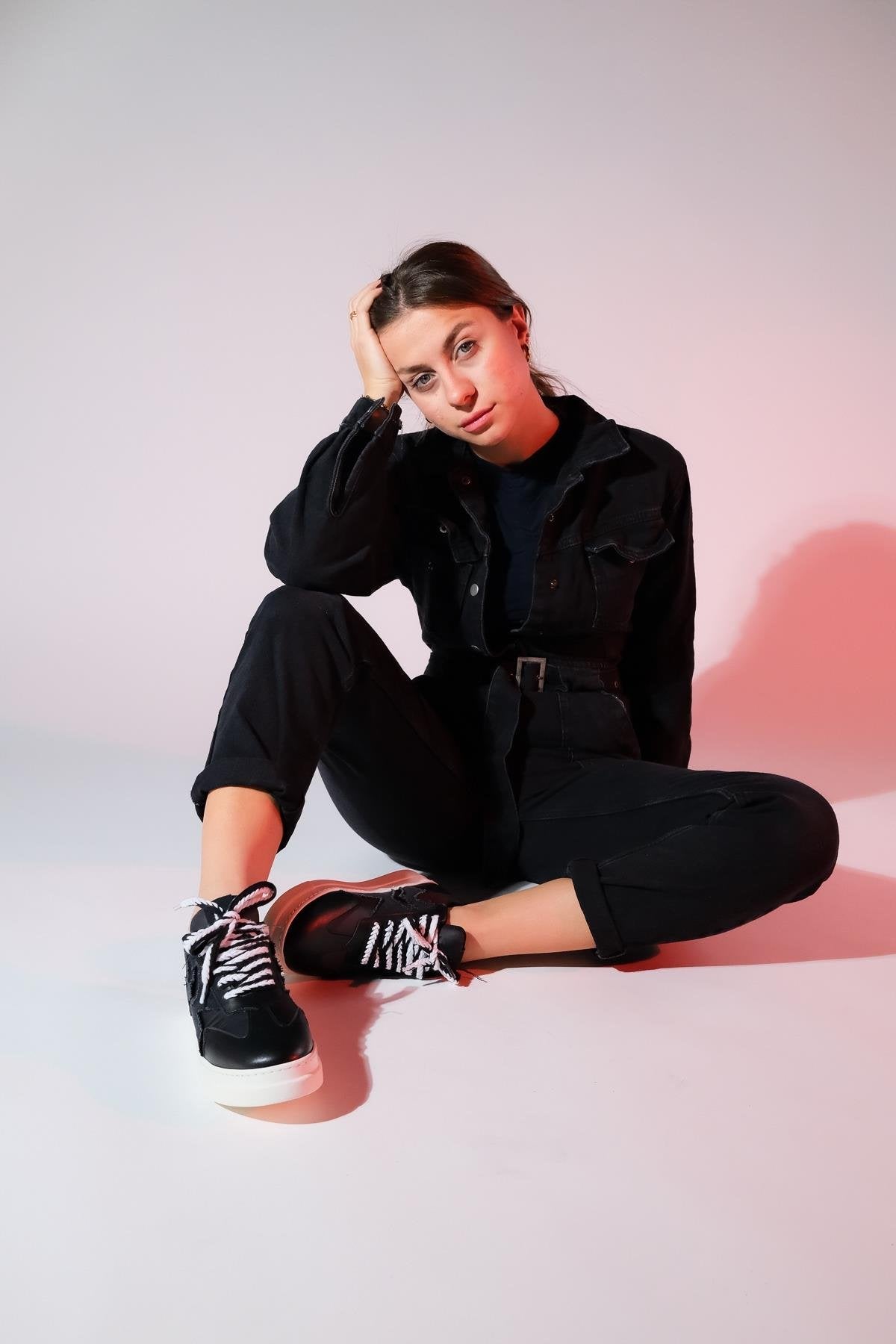 Sande - Zapatillas deportivas negras (mujer)