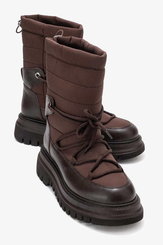 Bota de nieve Weld - Marrón (Mujer)