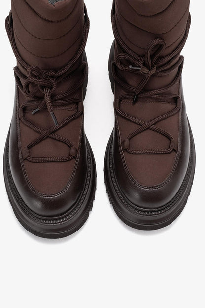 Bota de nieve Weld - Marrón (Mujer)
