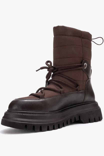 Bota de nieve Weld - Marrón (Mujer)