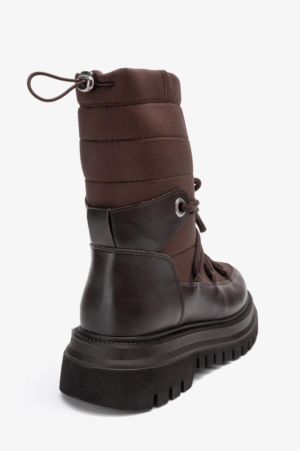 Bota de nieve Weld - Marrón (Mujer)
