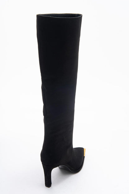 Lexa - Bota alta con punta de aguja y tacón (Mujer)