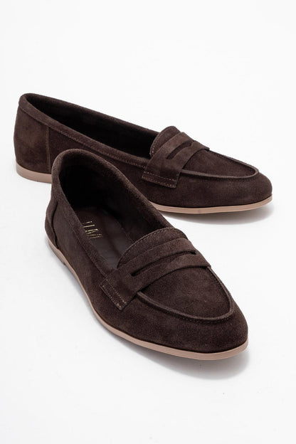 Dorothy - Mocasines de ante y piel