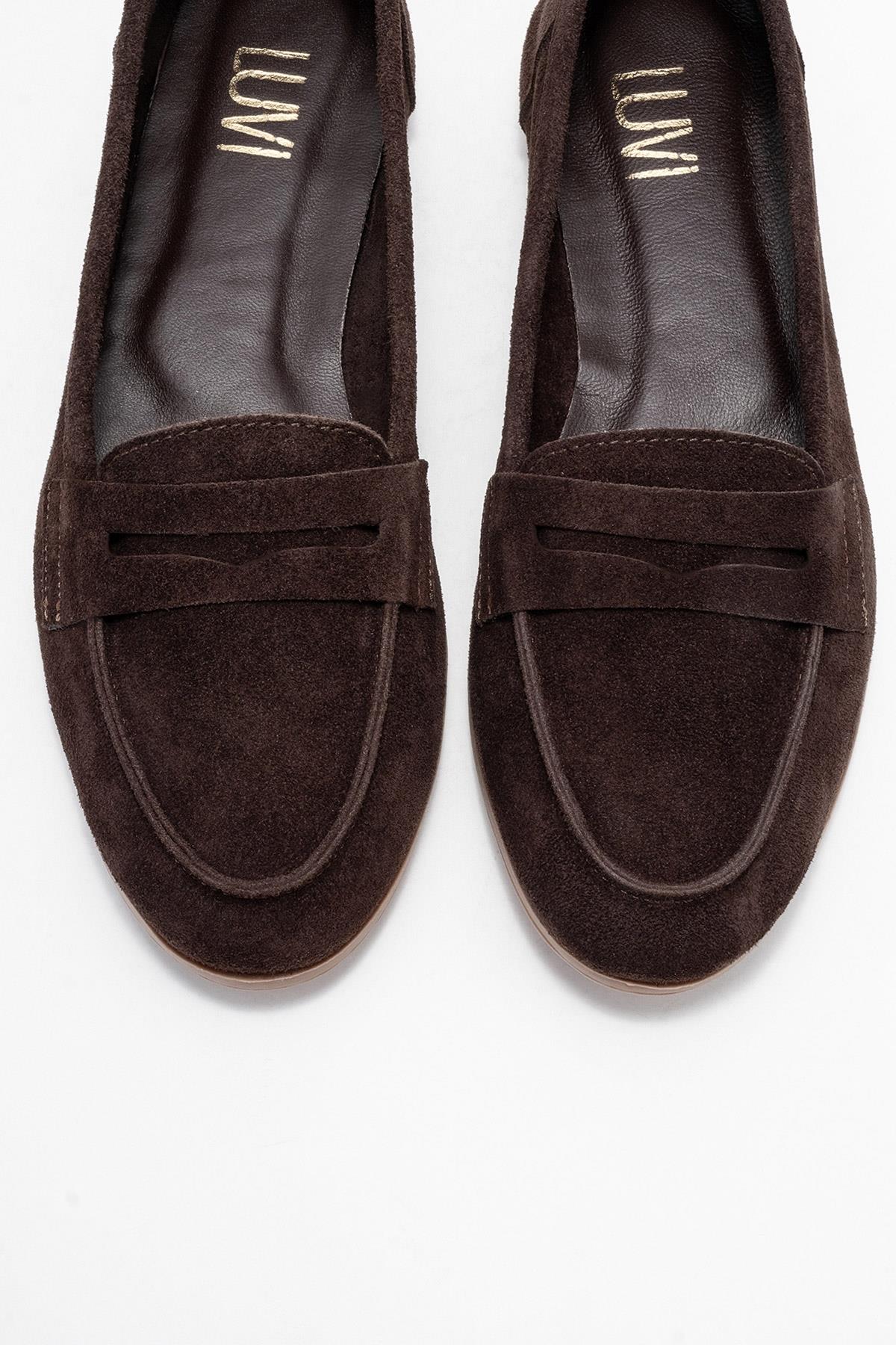 Dorothy - Mocasines de ante y piel