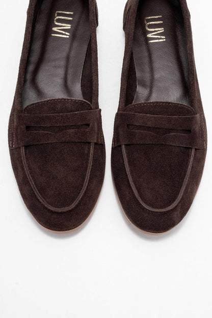 Dorothy - Mocasines de ante y piel