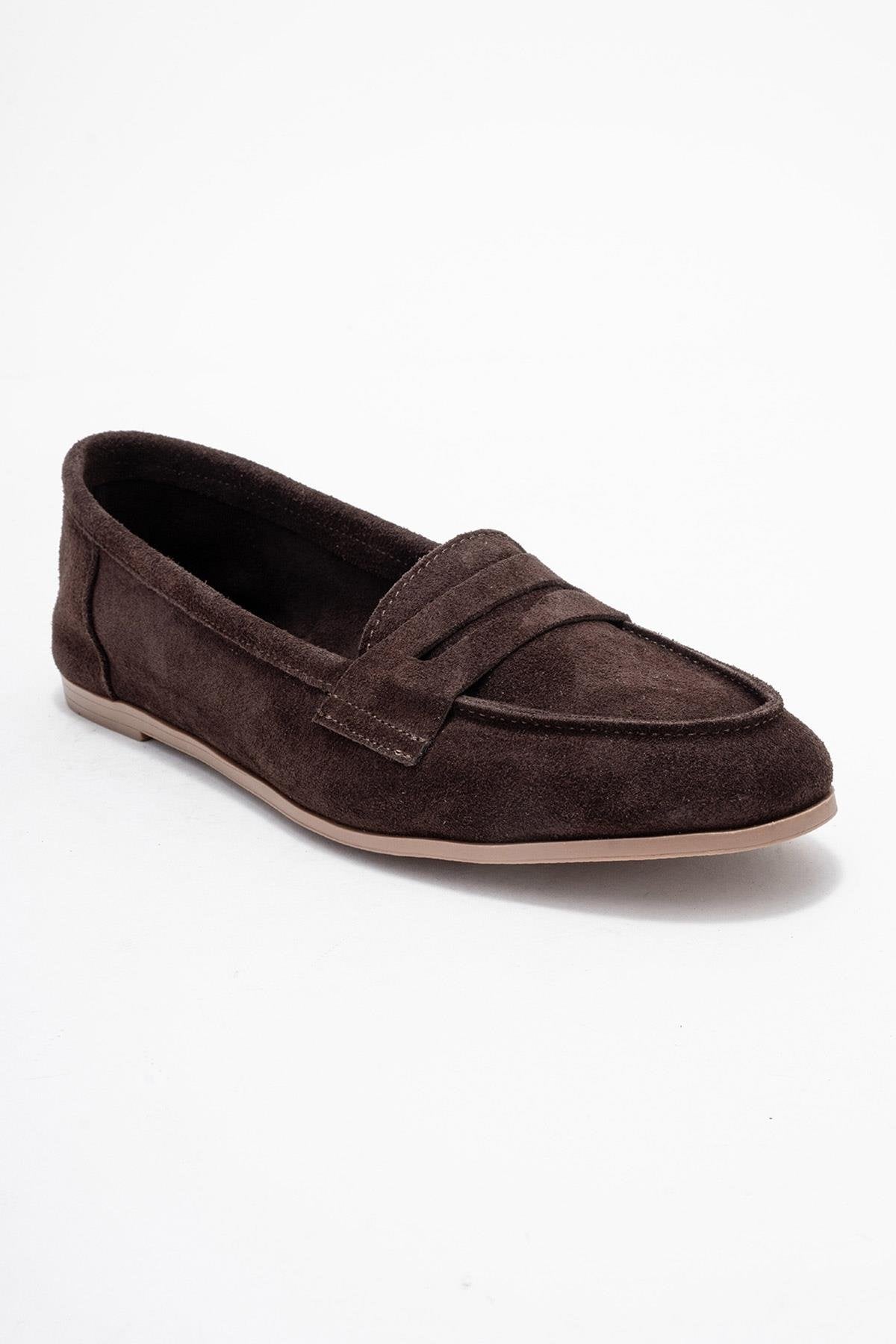 Dorothy - Mocasines de ante y piel