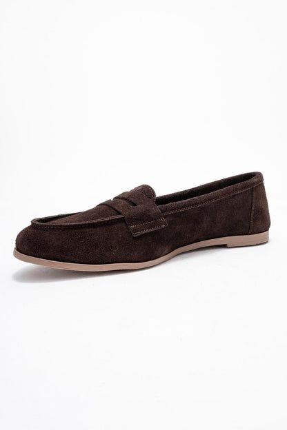 Dorothy - Mocasines de ante y piel