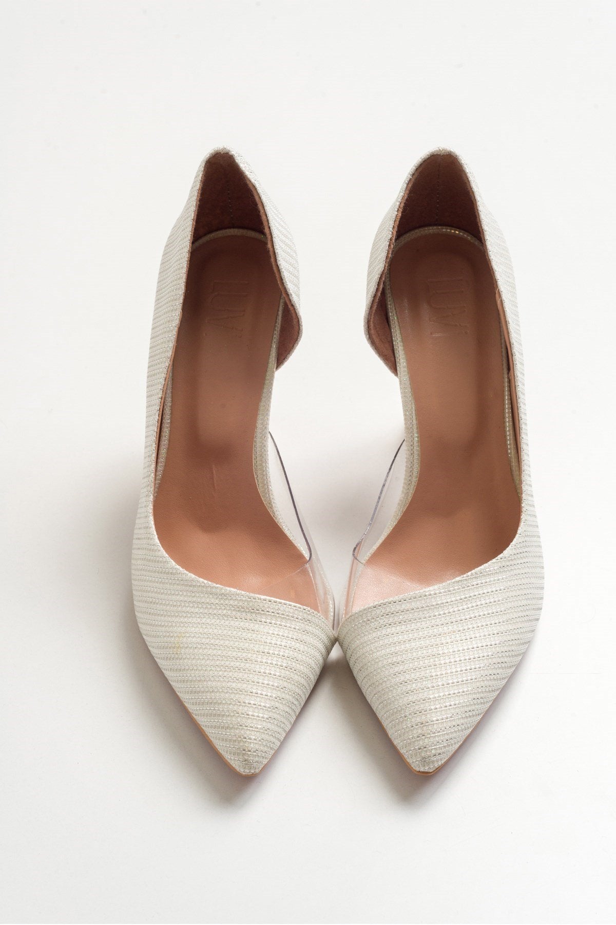 Ursula - Zapatos de tacón de punta fina Ivory (Mujer)