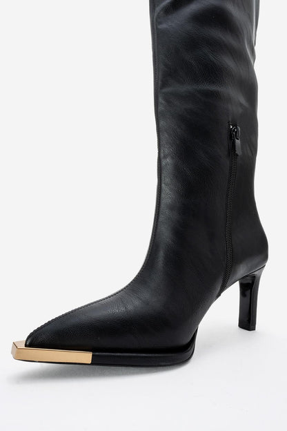 Vody - Botas Stiletto Altas hasta el Muslo con Cremallera (Mujer)