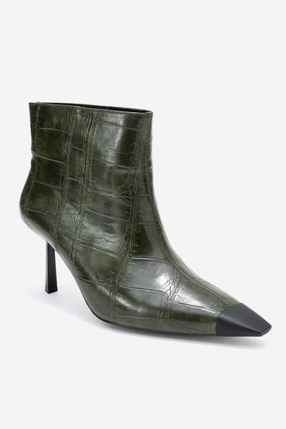 Rassel - Green Pointed Toe Boot (Women)
