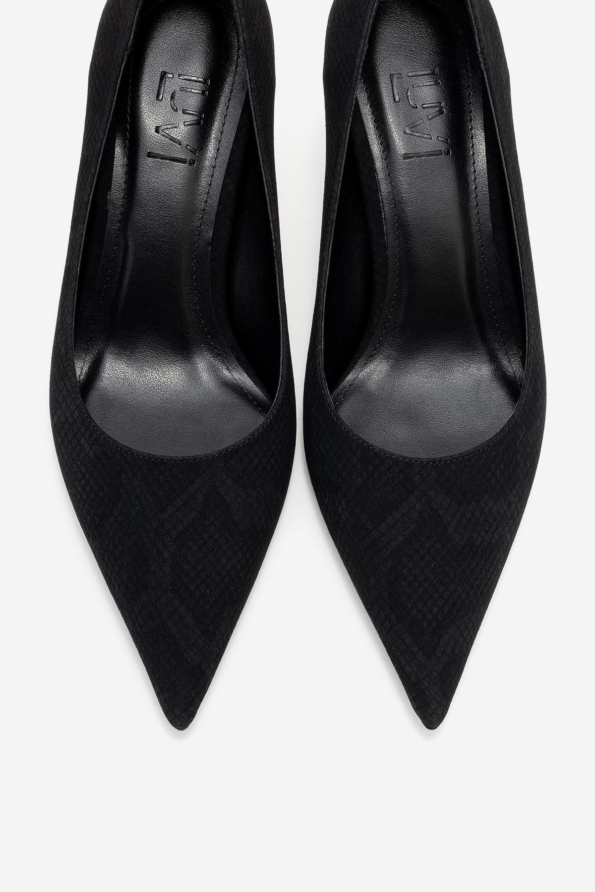 Marcus - Zapatos de tacón con punta y estampado (Mujer)
