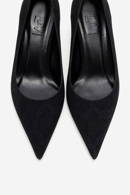 Marcus - Zapatos de tacón con punta y estampado (Mujer)
