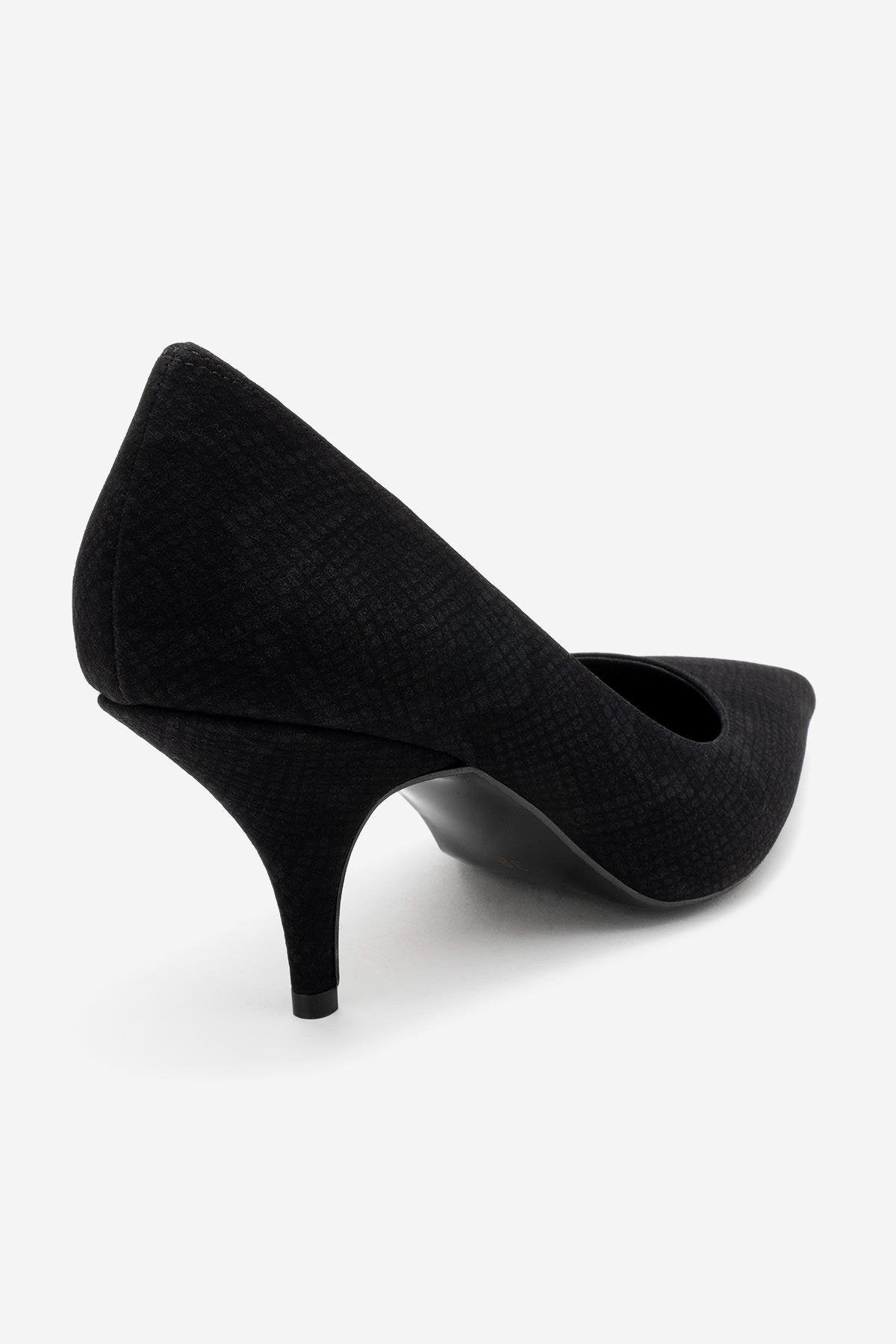 Marcus - Zapatos de tacón con punta y estampado (Mujer)