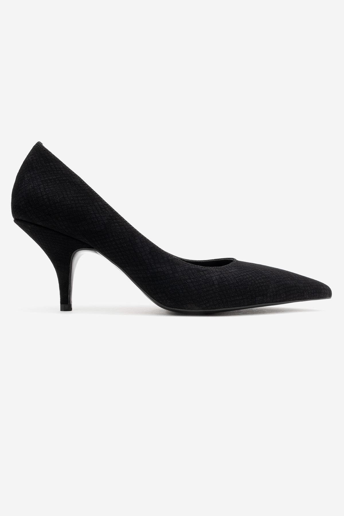 Marcus - Zapatos de tacón con punta y estampado (Mujer)