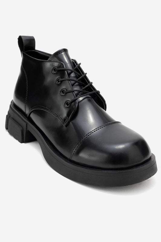 Lagom - Black Matt Ankle Boot (Women)