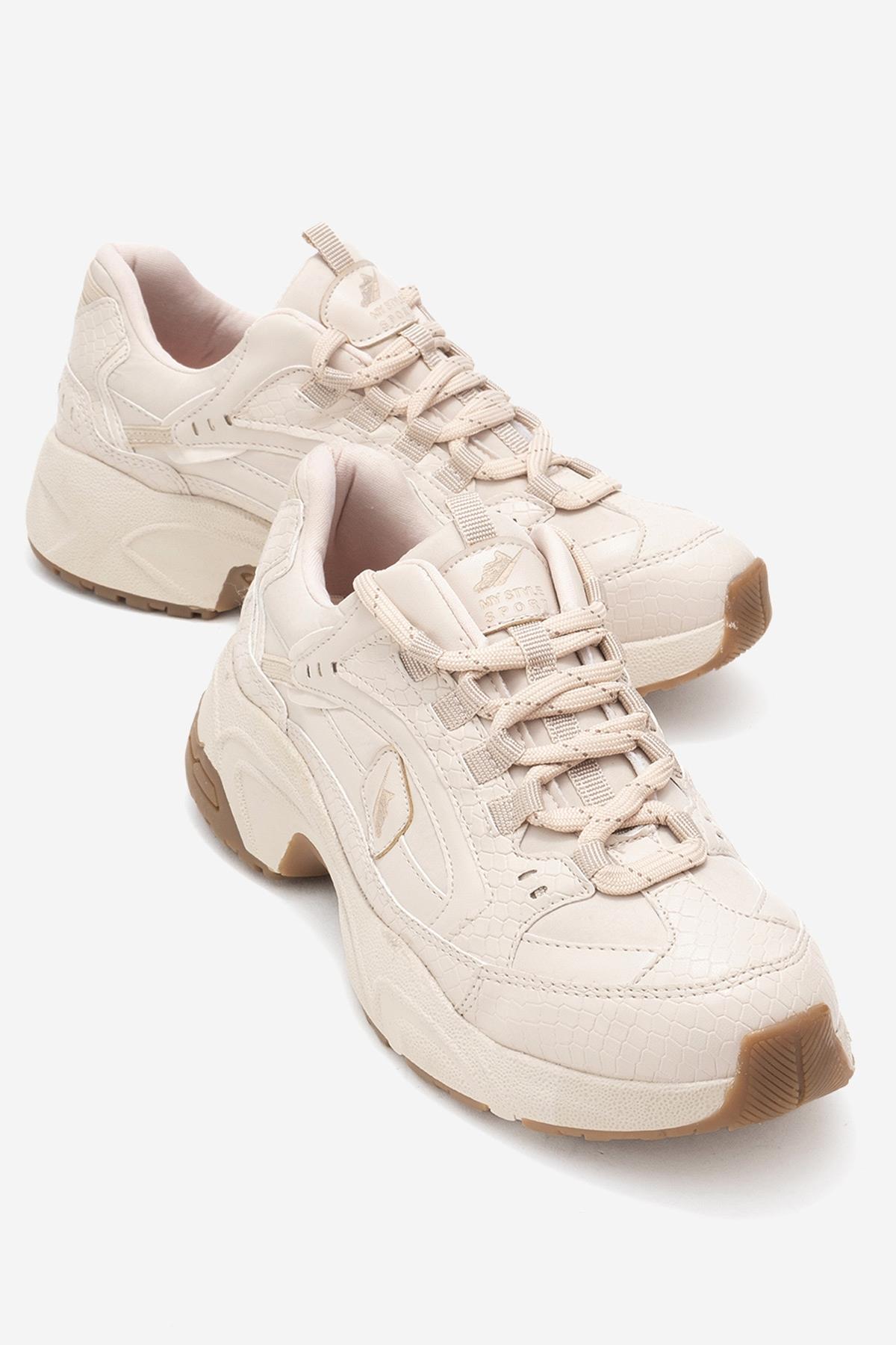 Bambi - Zapatilla deportiva de neopreno beige (mujer)