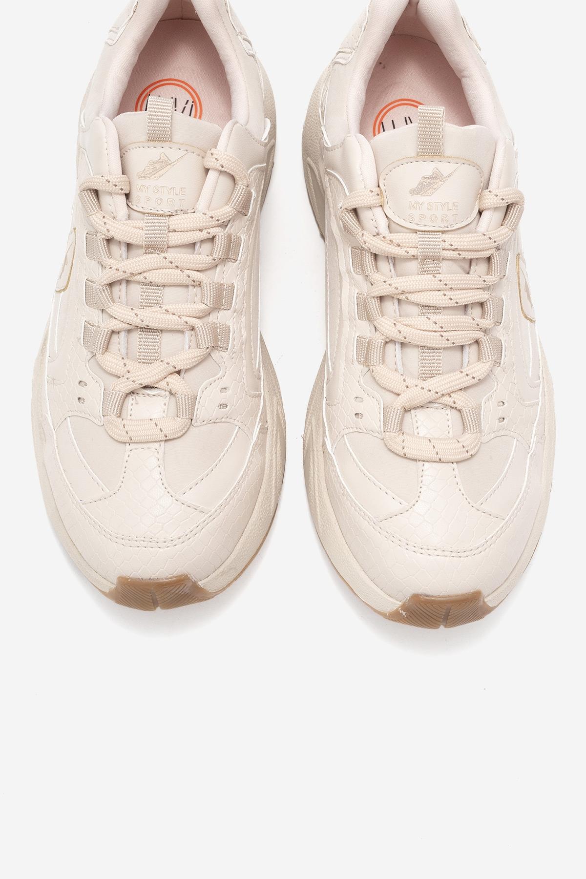 Bambi - Zapatilla deportiva de neopreno beige (mujer)