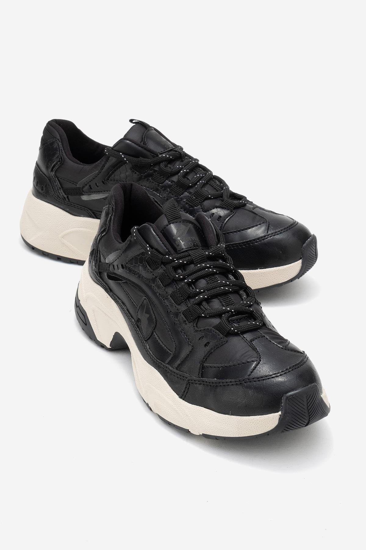 Bambi - Zapatillas de buceo negras estampadas (Mujer)