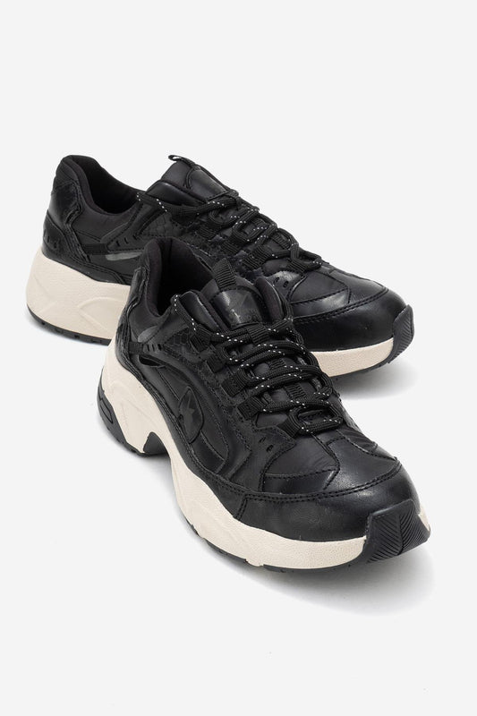 Bambi - Zapatillas de buceo negras estampadas (Mujer)