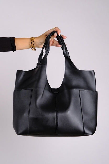 Amaya - Bolso de hombro negro (Mujer)