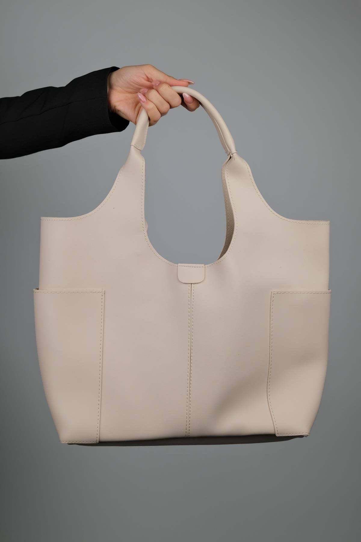 AMAYA - Bolso de hombro blanquecino (Mujer)